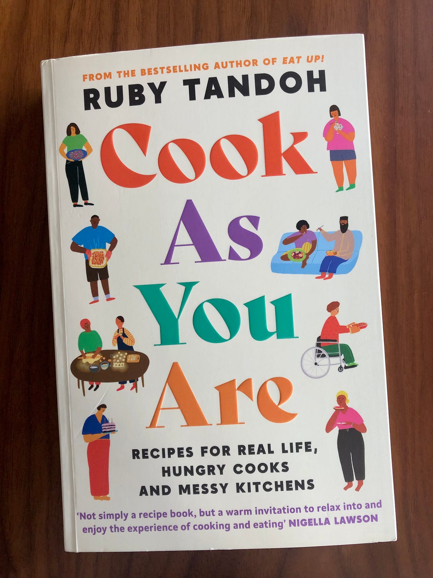 A photo of Cook As You, Ruby Tandoh's most recent cookbook