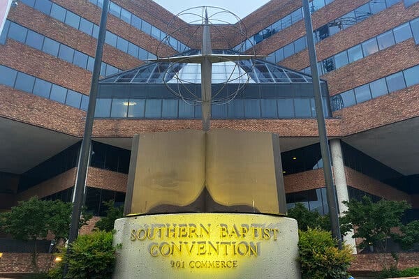 The leadership of the Southern Baptist Convention said on Friday that the church was under investigation by the Justice Department for sexual abuse.