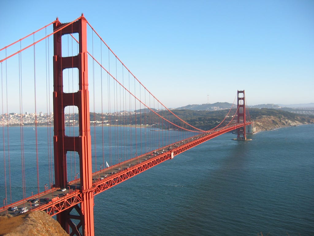 The Best Place to See the Golden Gate Bridge