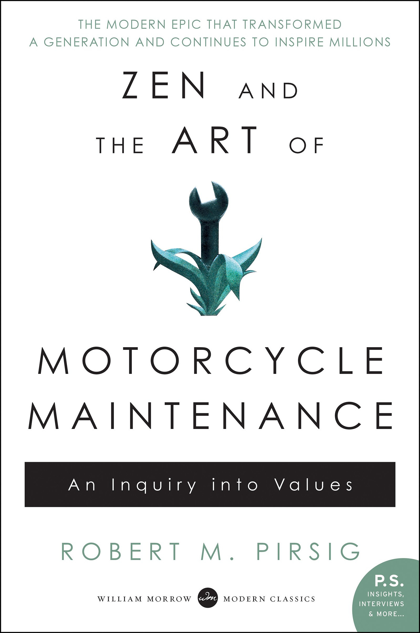 Zen and the Art of Motorcycle Maintenance: An Inquiry Into Values - Kindle  edition by Pirsig, Robert M.. Health, Fitness &amp; Dieting Kindle eBooks @  Amazon.com.