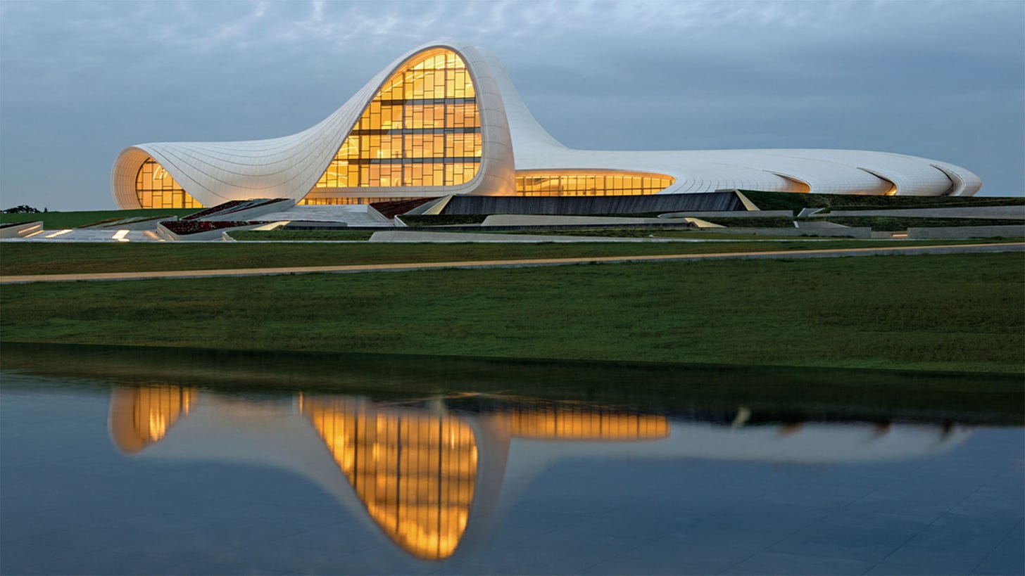 Zaha Hadid: Heydar Aliyev Center in Baku is more 'philosophy' than  architecture | Architectural Digest India