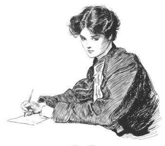 Here, then – in brief for now, with further details to come in the days  ahead – are my all-time top 10 tips for w… | Charles dana gibson, Gibson  girl, Women writing