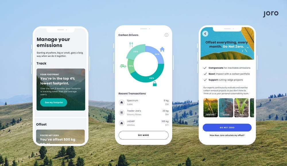 Joro App Offers Accessible Climate-Solution Tools for Consumers