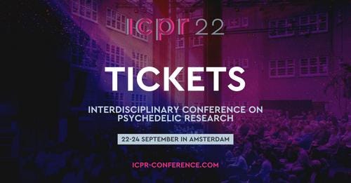 Tickets - ICPR 2022: Interdisciplinary Conference on Psychedelic Research