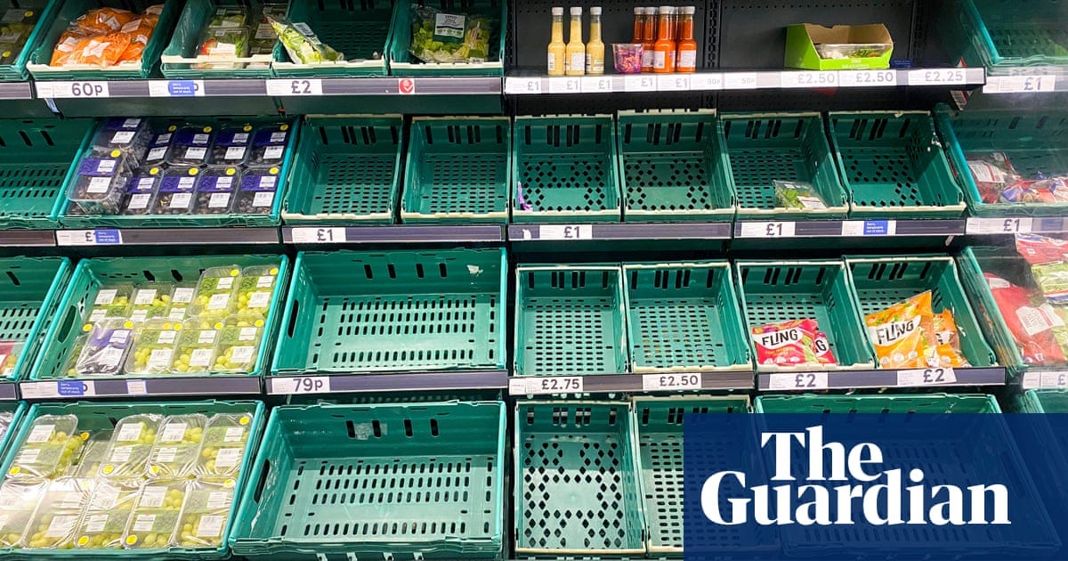 Supermarkets struggle to stock shelves as &#39;pingdemic&#39; havoc spreads |  Retail industry | The Guardian