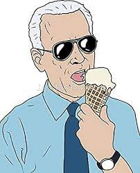 Amazon.com: LA STICKERS Joe Biden Loves Ice Cream - Sticker Graphic - Auto,  Wall, Laptop, Cell, Truck Sticker for Windows, Cars, Trucks : Automotive