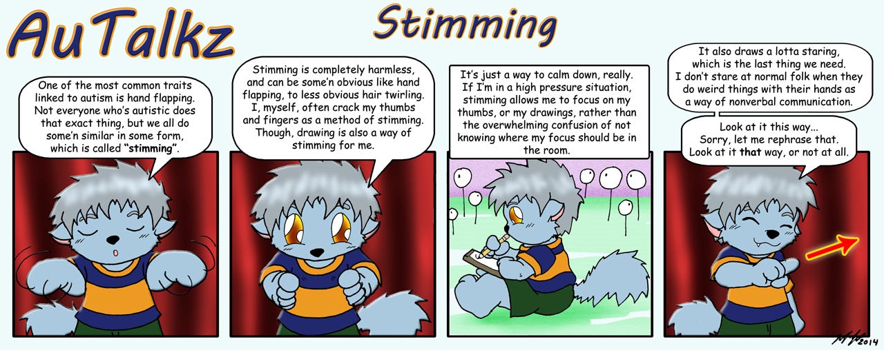Stimming and Visible Self-Calming Behaviors with Autism - Aspergers101