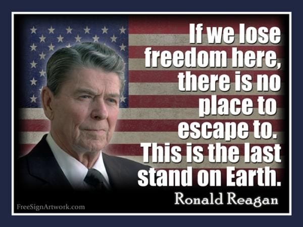 Image result for if we lose #freedom here there is no place to escape ...