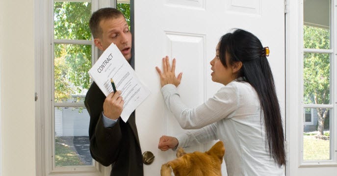 Beware of Door-to-Door Alarm Sales