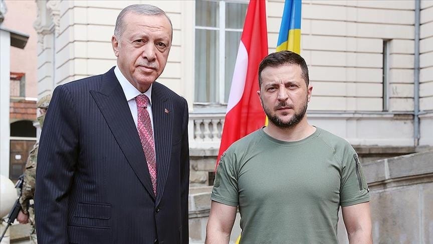 Turkish, Ukrainian leaders meet in Lviv for talks