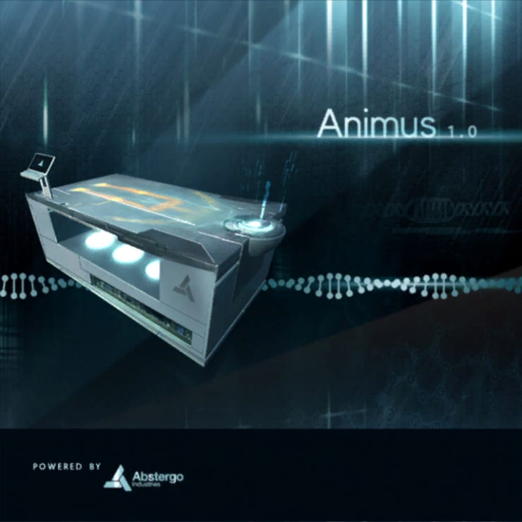 Advertisement for the first Animus