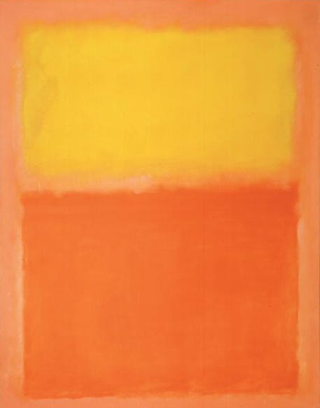 Orange and Yellow, 1956 - Mark Rothko