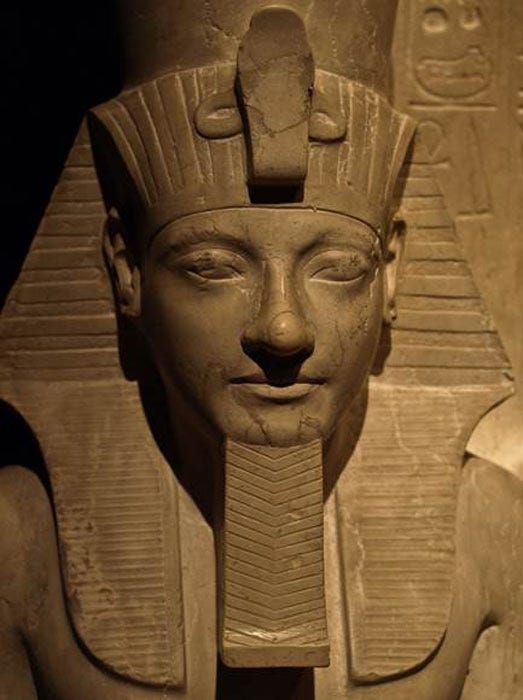 Detail of a statue of Horemheb, at the Kunsthistorisches Museum, Vienna (CC by SA 3.0)