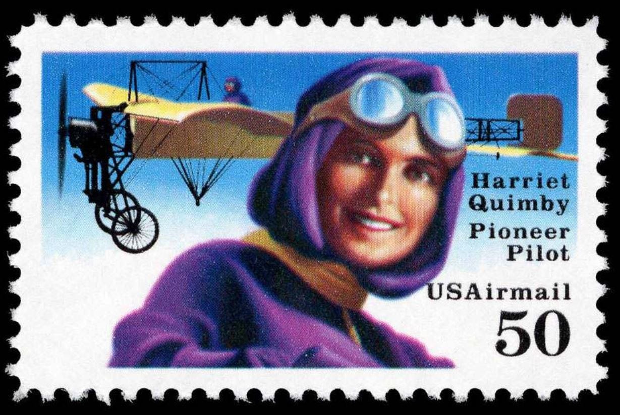 Harriet Quimby stamp