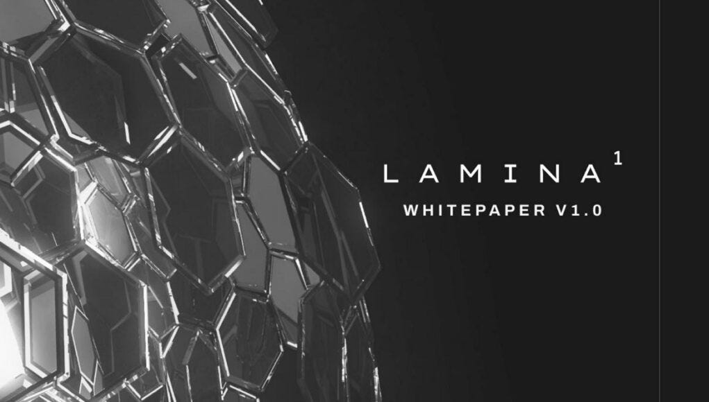 Capture d'écran livre blanc Lamina1