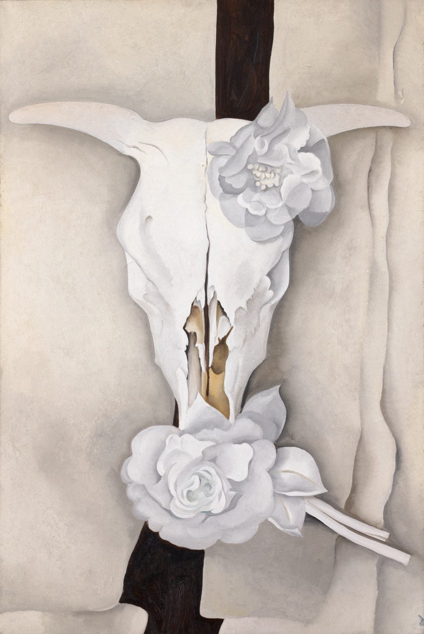 Cow's Skull with Calico Roses | The Art Institute of Chicago