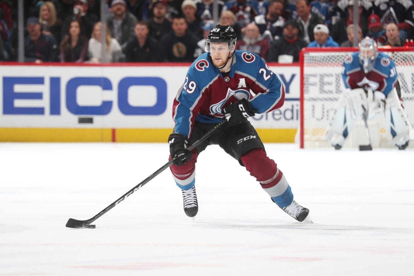 Despite Sharks Attempts to Contain Nathan MacKinnon - He Can't be ...