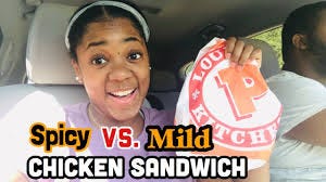 Popeyes Spicy vs. Mild Chicken Sandwich | Popeyes Chicken Review | Honest  Opinion | Popeyes Chicken - YouTube