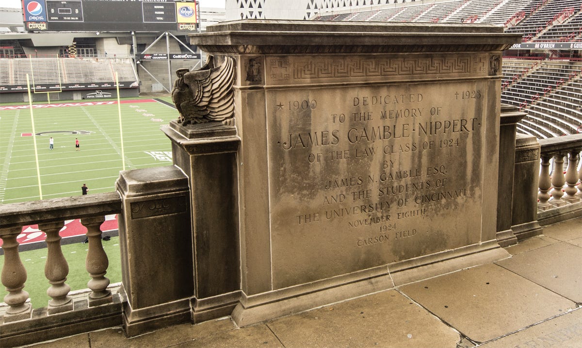 History of Power 5 Schools at Nippert Stadium - Down The Drive