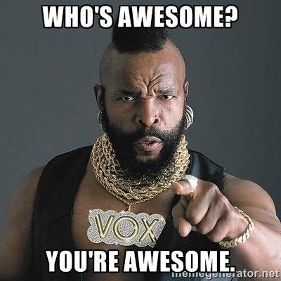 youre awesome meme - The Exchange Fitness