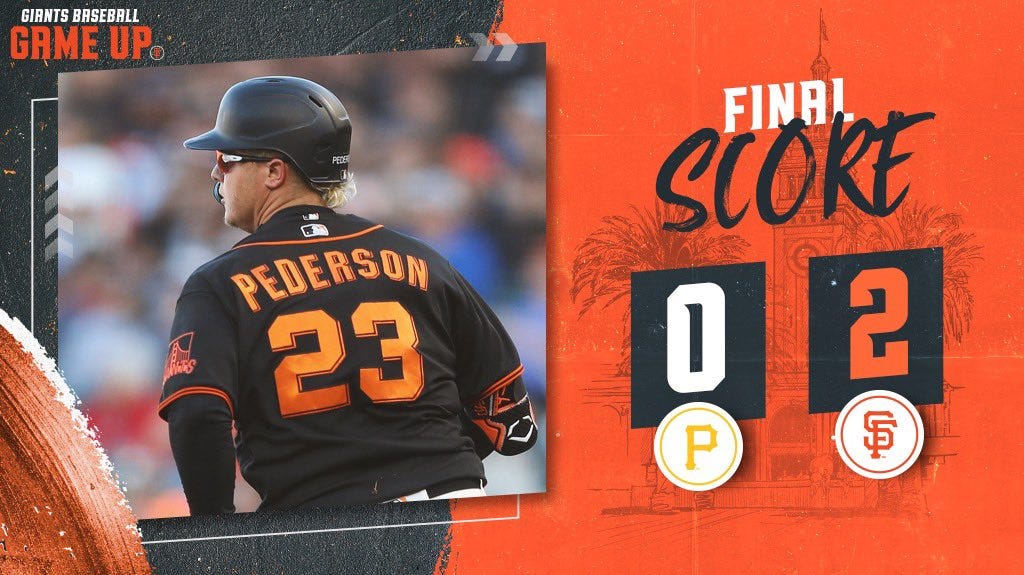 Giants home win graphic