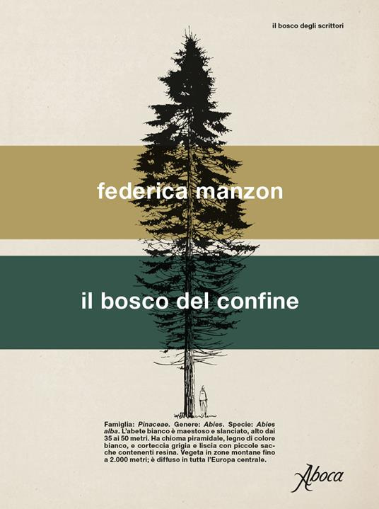Alt Text: copertina del libro Il bosco del confine di Federica Manzon