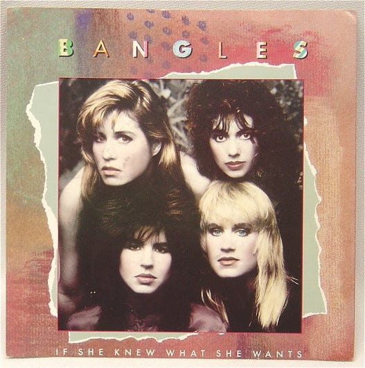 Bangles – If She Knew What She Wants (1986, Pitman Pressing, Vinyl) -  Discogs
