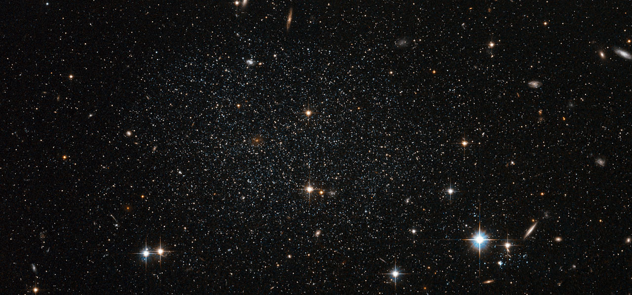 Antlia Dwarf galaxy, ESA/Hubble & NASA, February 27, 2012