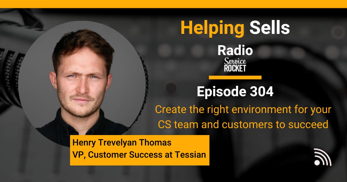 Henry Trevelyan Thomas VP Customer Success Tessian on Helping Sells Radio Bill Cushard