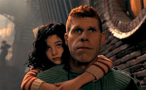 Judith Vittet is Miette and Ron Perlman is One in "The City of Lost Children," a 1995 release directed by Jean-Pierre Jeunet and Marc Caro.