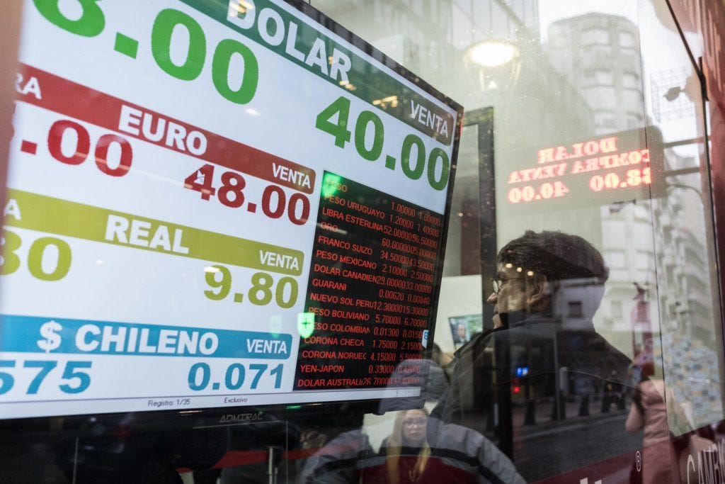 Fiebre del dólar remite en Argentina ante estabilidad del peso | Servicio  Bloomberg Professional