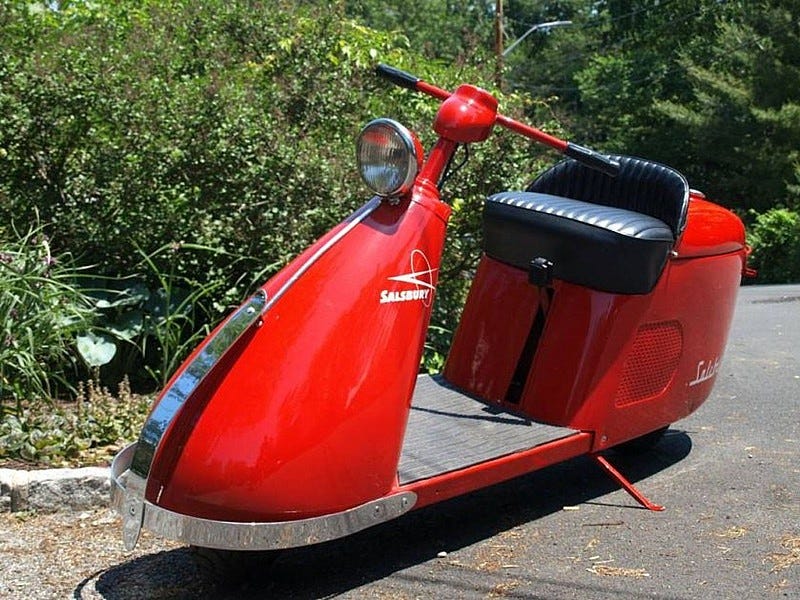 Motocicleta Salsbury 1947