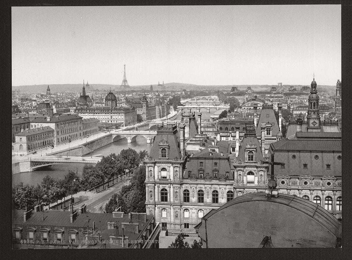 Historic B&amp;W photos of Paris, France, late 19th Century | MONOVISIONS -  Black &amp; White Photography Magazine