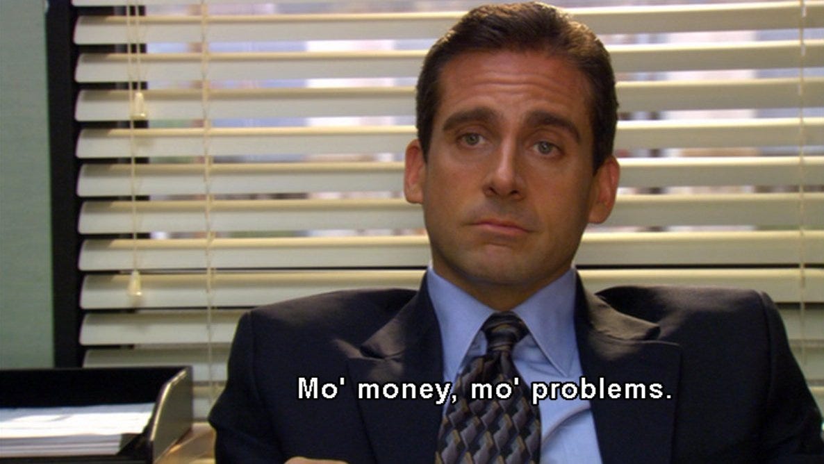 kvg en Twitter: "In the immortal words of Michael Scott, "Mo' Money, Mo'  Problems." I'm thrilled to annunce @neo4j now has $36,000,000 problems.  #SeriesD… https://t.co/gRhj6R8pGl"