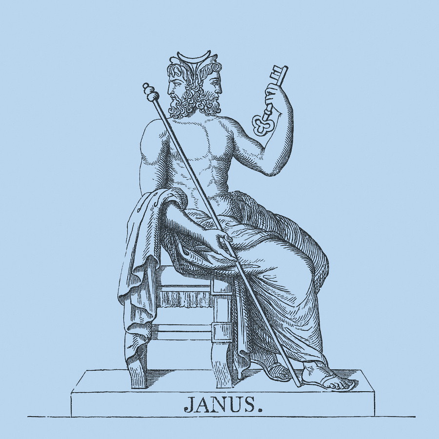 The Roman god Janus