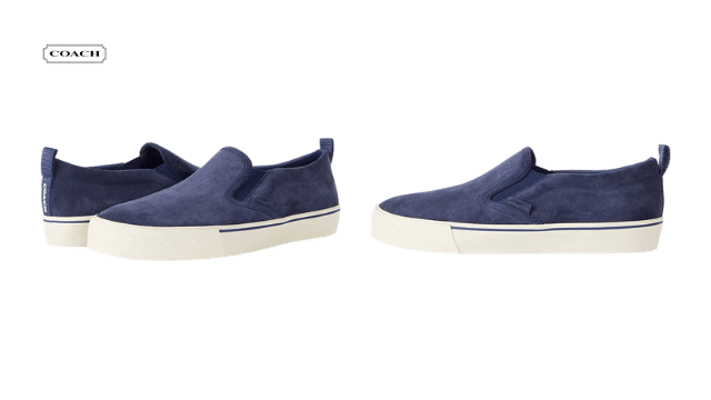 coach mens slip-on sneakers