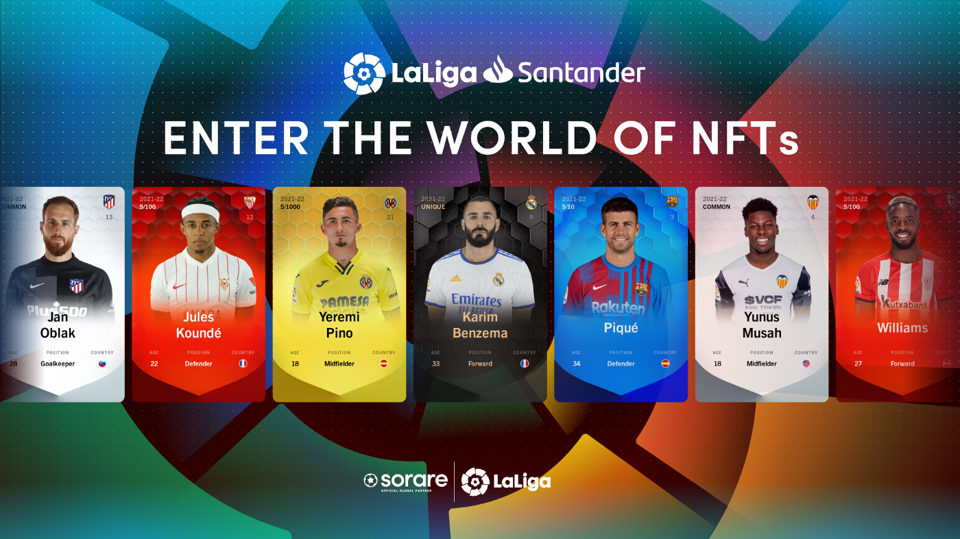 LaLiga joins Sorare. Today marks a historic moment for NFTs… | by Sorare |  Sorare | Medium