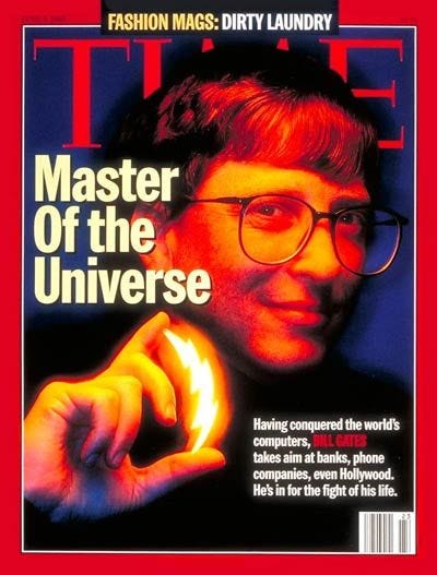 TIME Magazine Cover: Bill Gates - June 5, 1995 - Bill Gates - Microsoft - Computers - Science ...