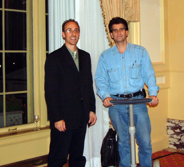 The first time I met Dean Kamen in 2003 (Credit: Lance Ulanoff)