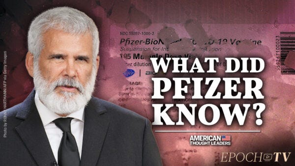 ¿Qué están ocultando?—Dr.  Robert Malone sobre los documentos de Pfizer y la evidencia de cardiotoxicidad, defectos de nacimiento y el aumento de la mortalidad por todas las causas