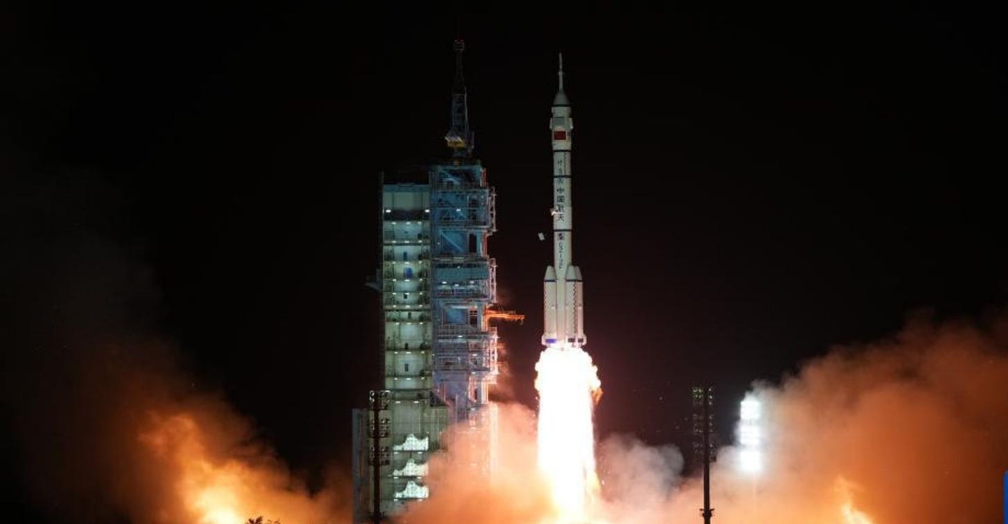 China Launches Shenzhou-15 Manned Spacecraft