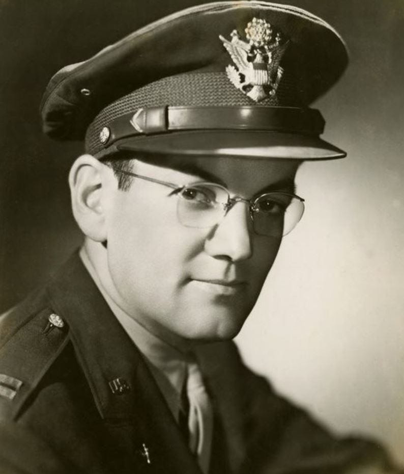 Headshot of Glenn Miller, in uniform