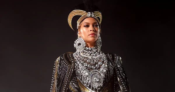 Beyonce performing at Coachella (2018)