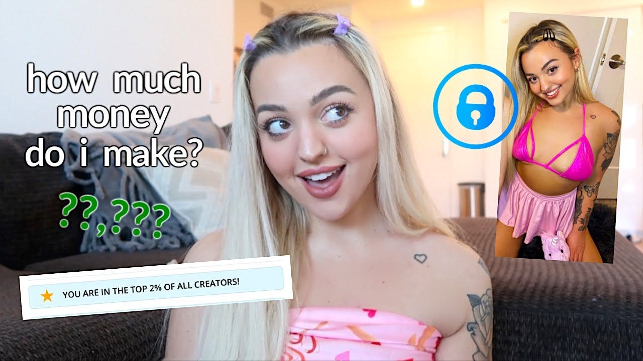 WHAT ITS LIKE HAVING AN ONLYFANS ACCOUNT (+ HOW MUCH I MAKE) - YouTube