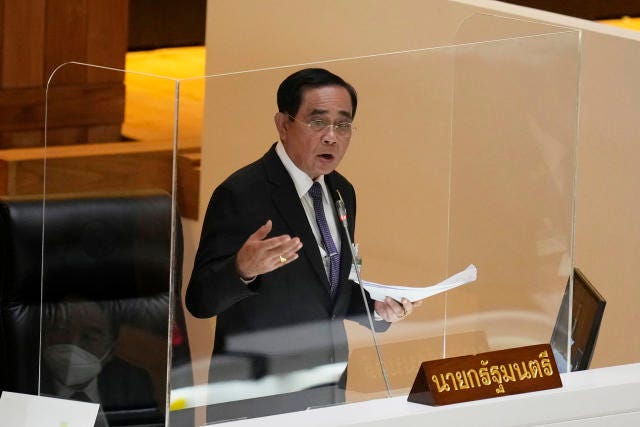 Thai PM sails through last no-confidence vote ahead of polls