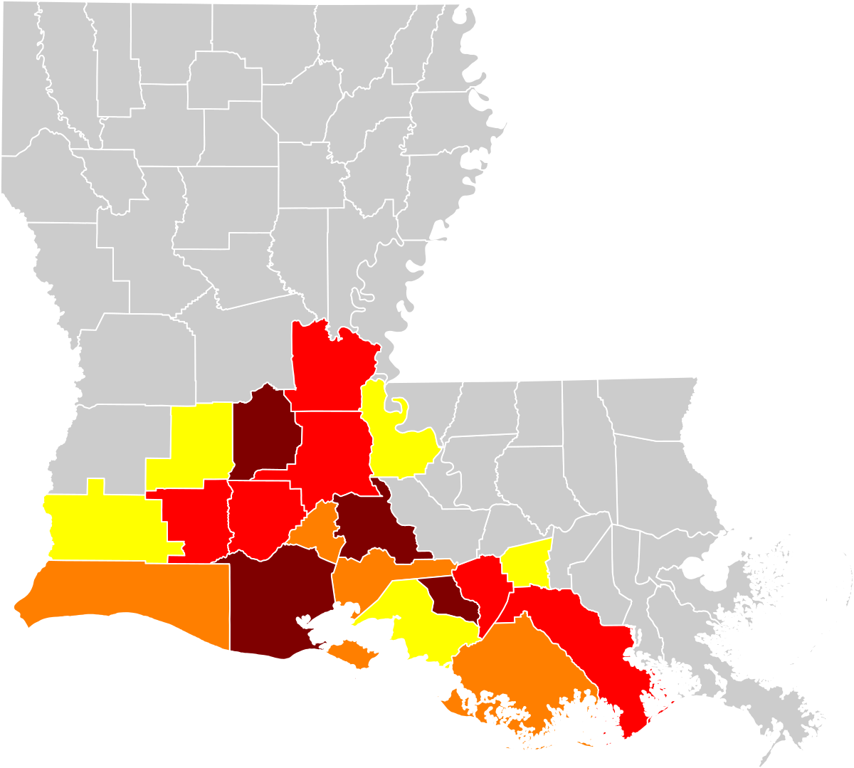 List of Louisiana parishes by French-speaking population - Wikipedia