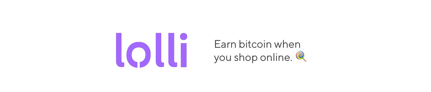 Lolli - Earn bitcoin when you shop online