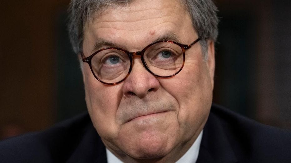 Imprisoning Bill Barr is left's new rallying cry: 'Have him locked ...