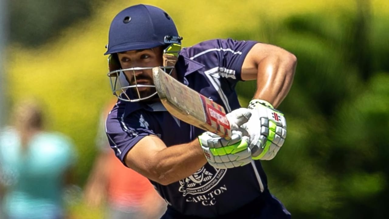 Premier Cricket 2020-21: Carlton's Nick Ross rescues Blues with century |  Herald Sun