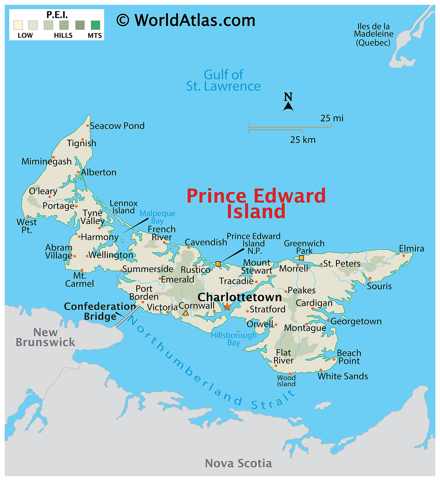 Prince Edward Island Maps & Facts - World Atlas